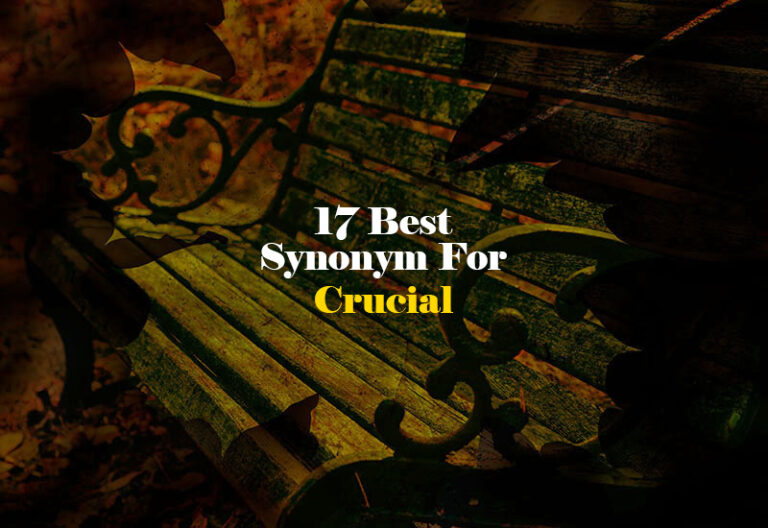 Synonym for Crucial