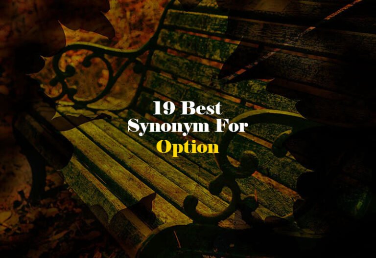 Synonym for Option