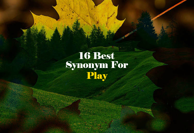 Synonym for Play