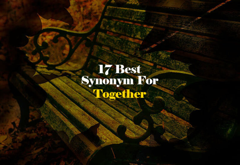 Synonym for Together