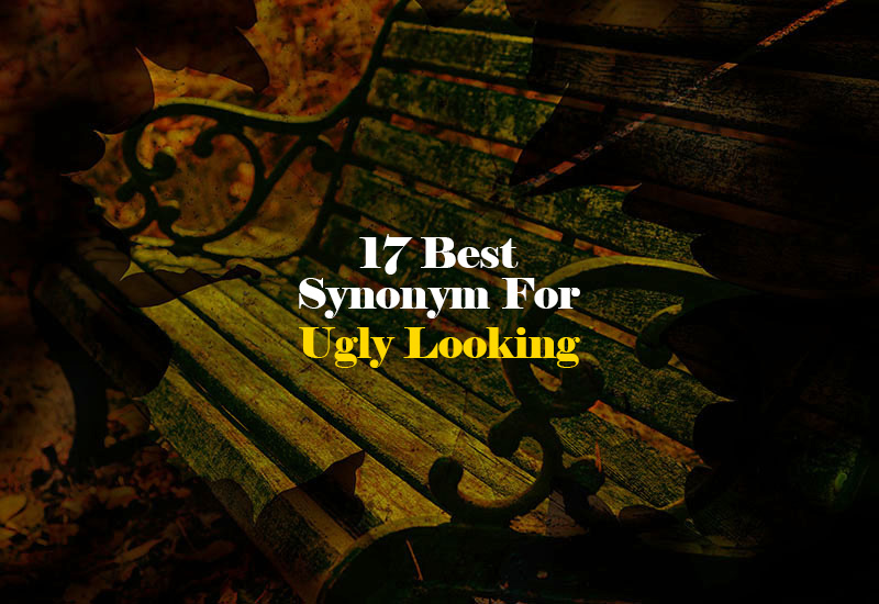 Synonym for Ugly Looking
